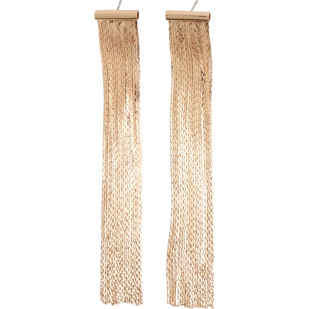 Phase Eight Gold Shoulder Duster Drop Earrings